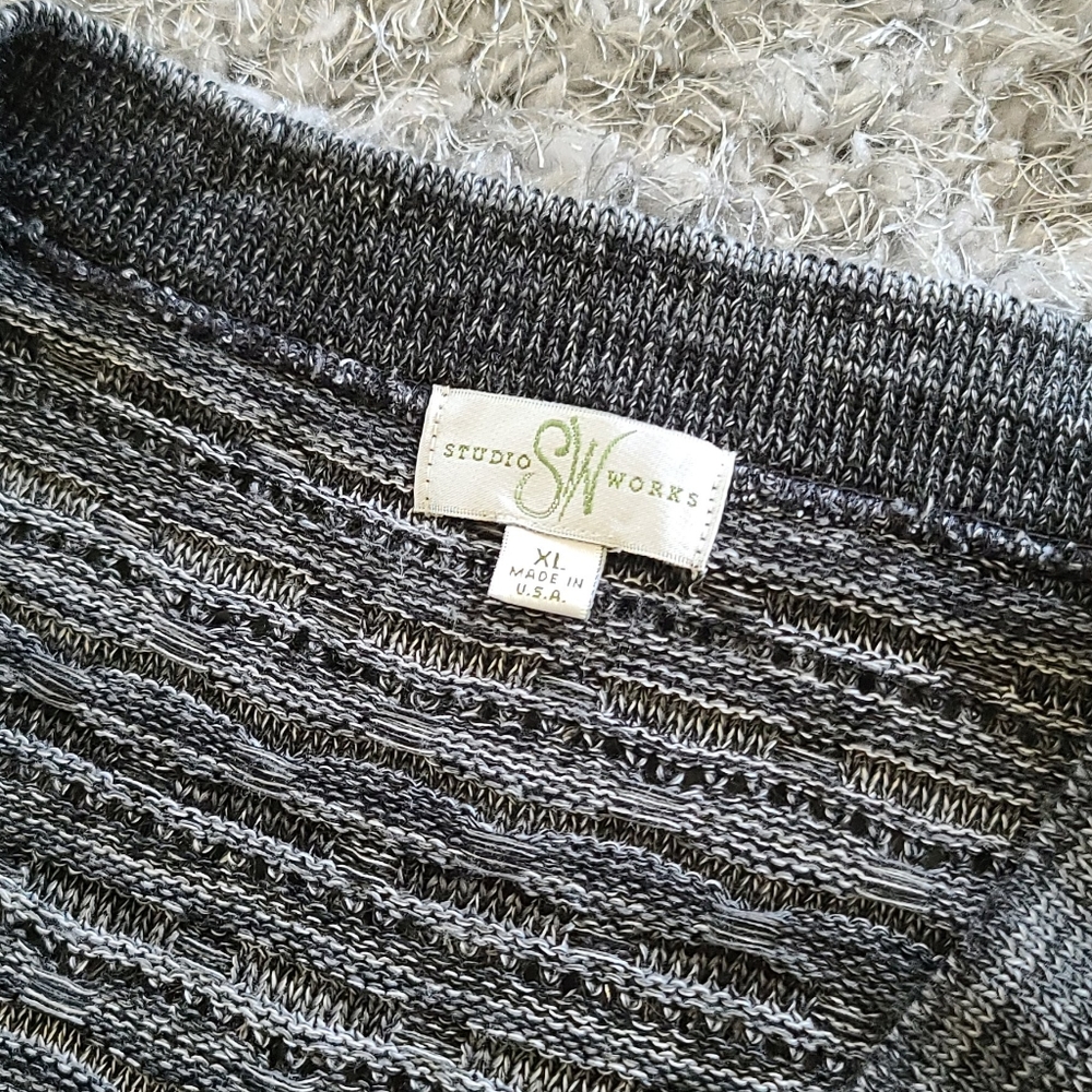 Studio Works Open Front Cardigan - Picture 5 of 8